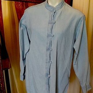 J jill  denim shirt